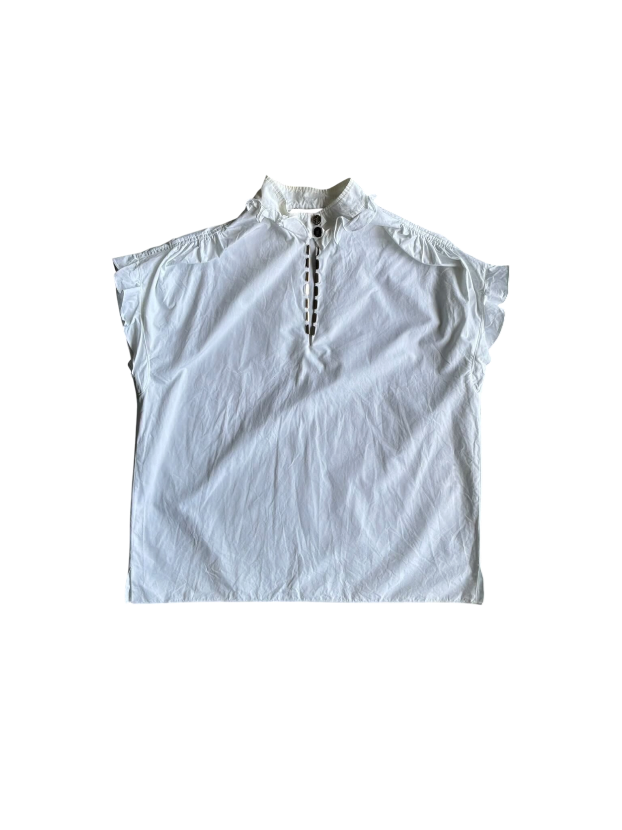 Louis Vuitton Cotton Frill Blouse