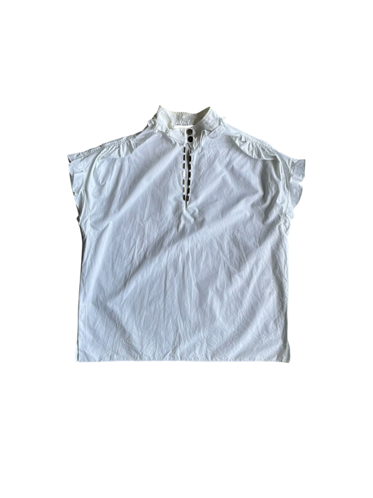 Louis Vuitton Cotton Frill Blouse