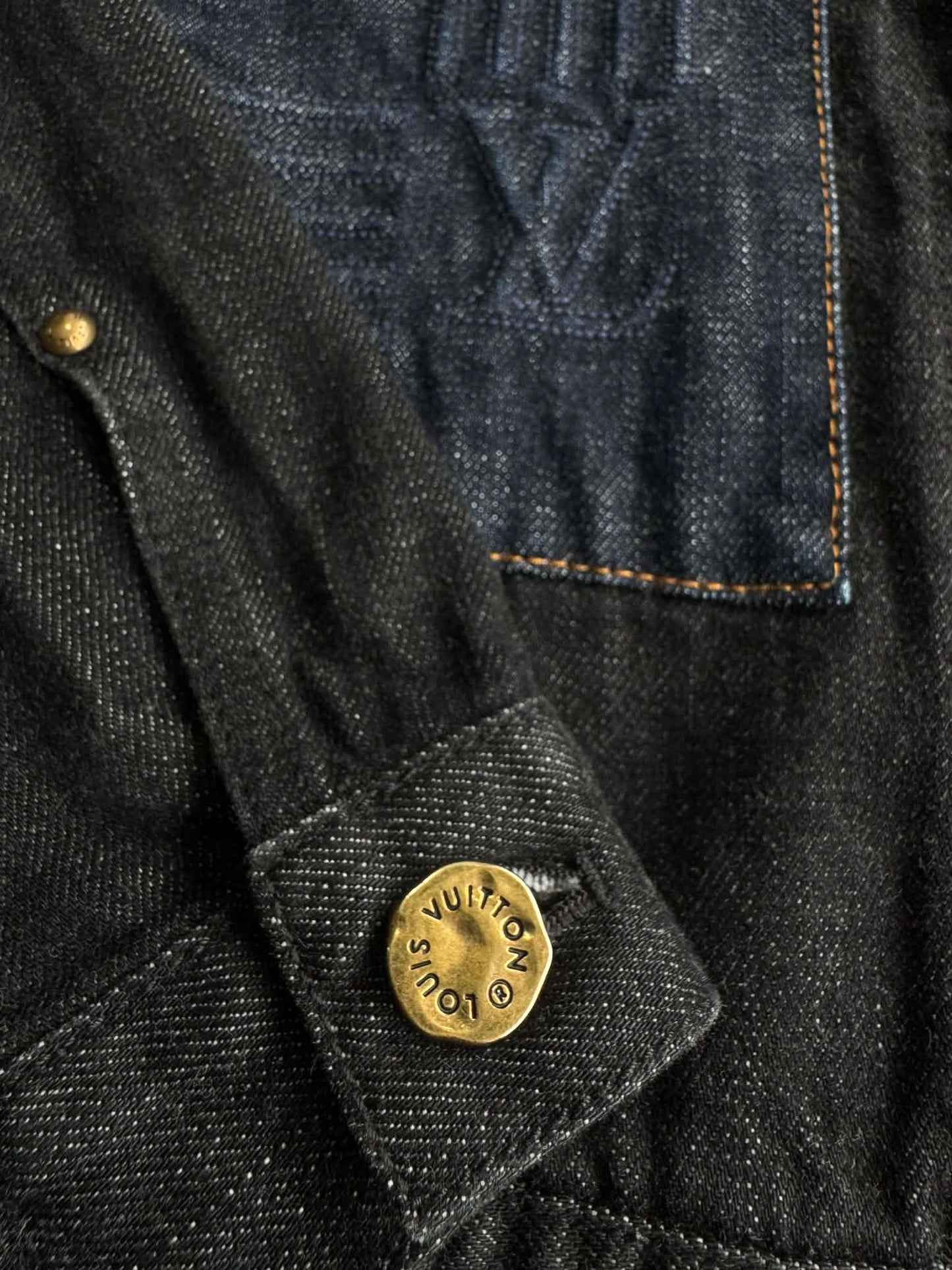 Louis Vuitton Bow-Paneled Denim Jacket