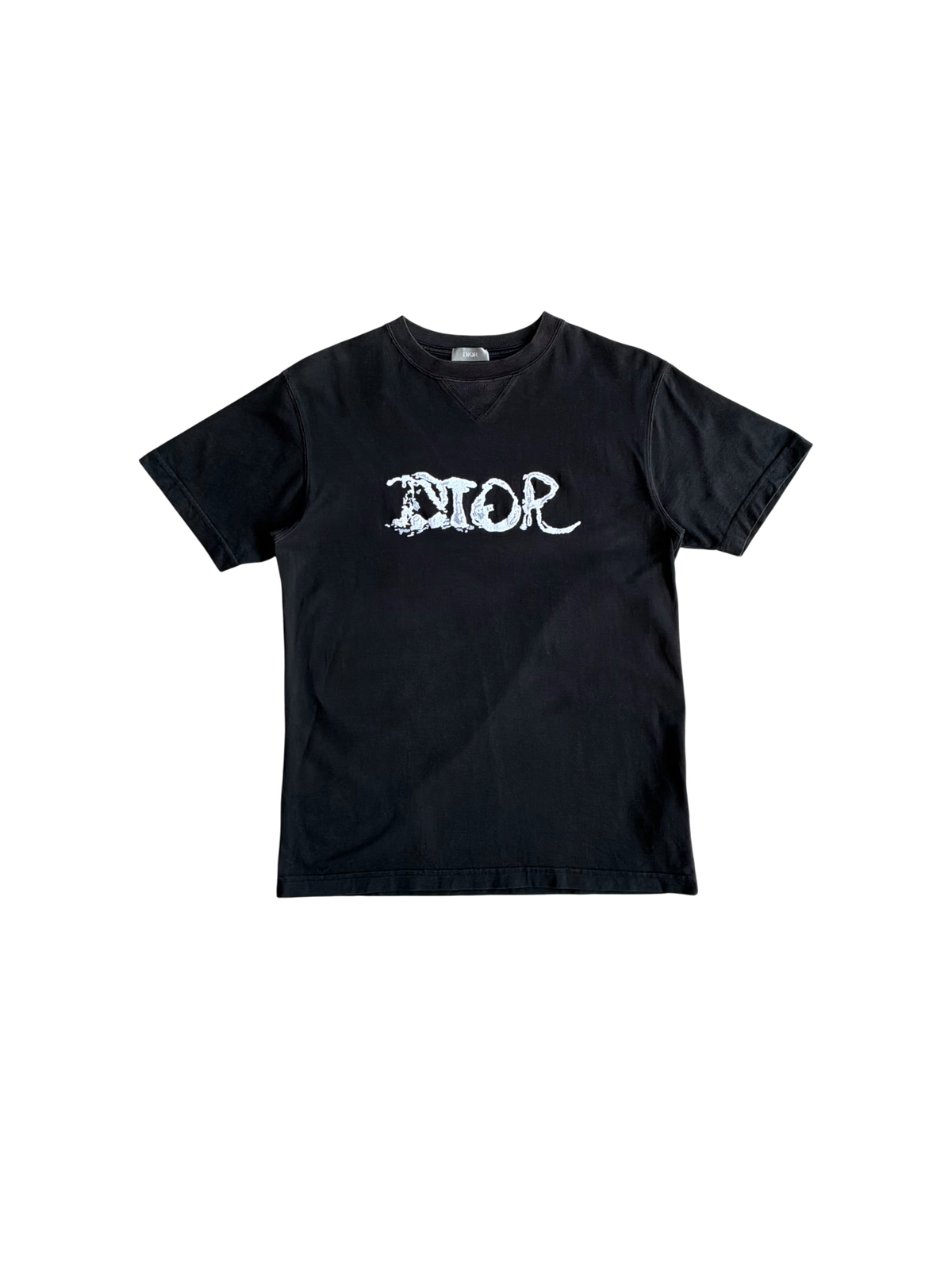 Dior X Peter Doig Spellout Script Tee