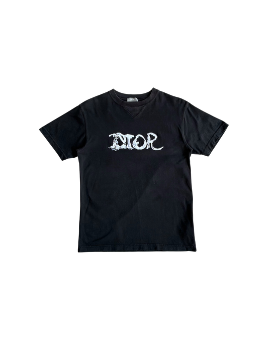 Dior X Peter Doig Spellout Script Tee