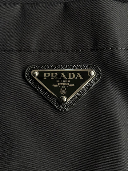 Prada Re-Nylon Chest Emblem Shirt