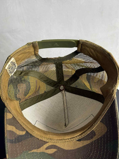 Vintage Chrome Hearts Camouflage Trucker Hat