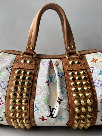 Louis Vuitton x Murakami Courtney White Multicolor Bag
