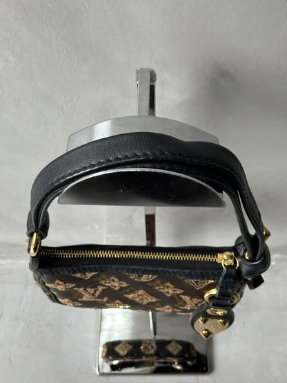 Louis Vuitton Sequins Monogram Micro Pochette Bag