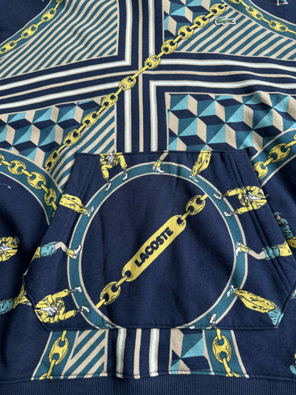 Lacoste Live Scarf Print Hoodie