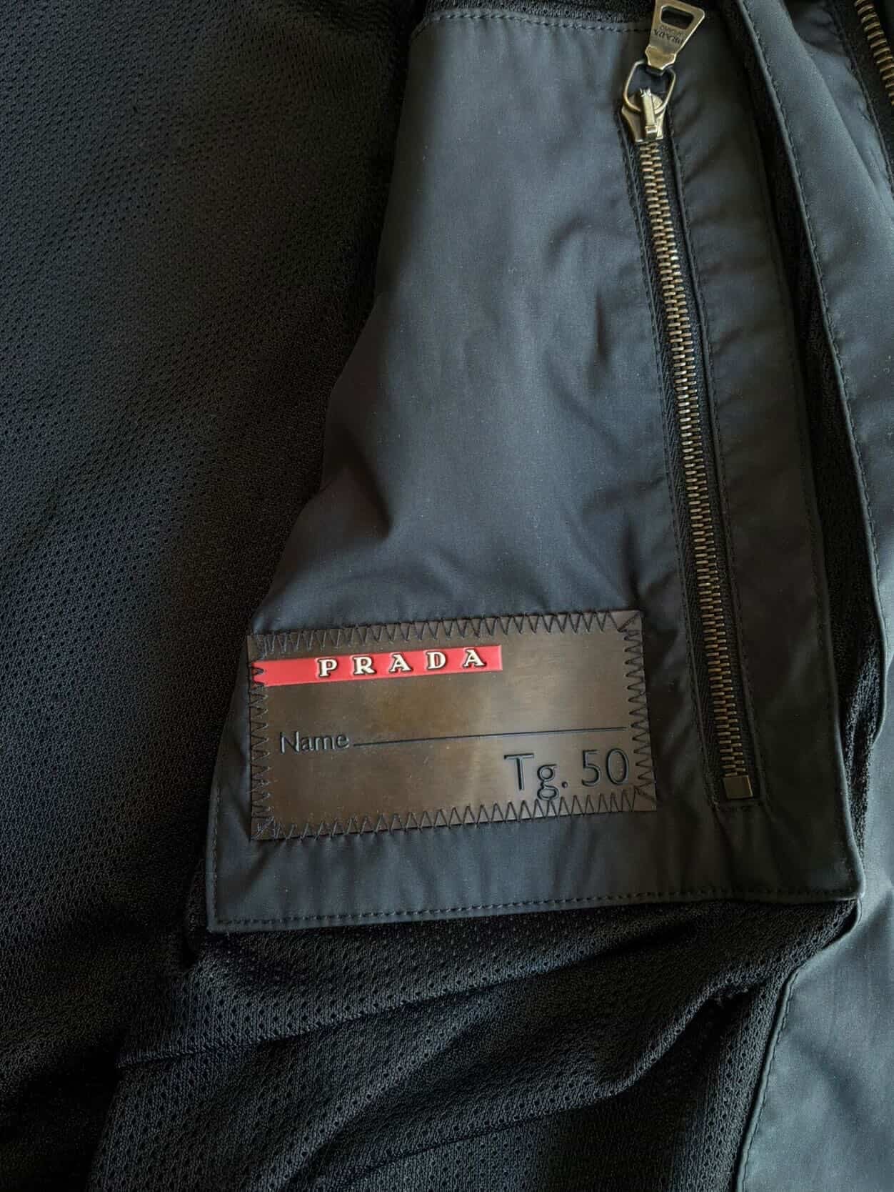 Prada Nylon Padded Bomber Jacket