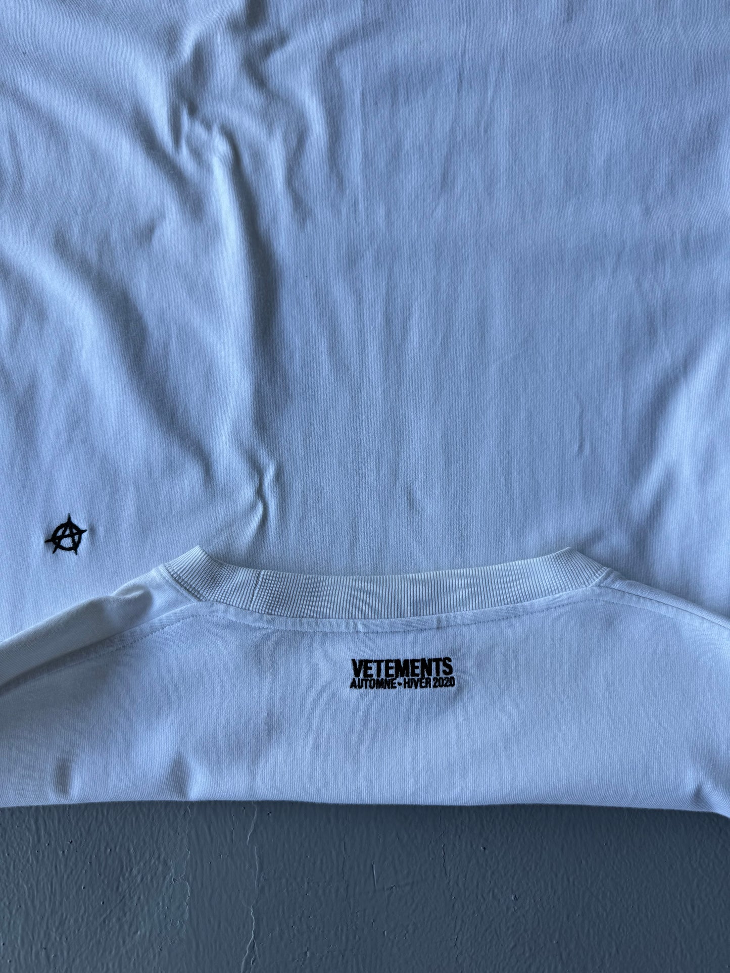 Vetements Anarchy Oversized Tee