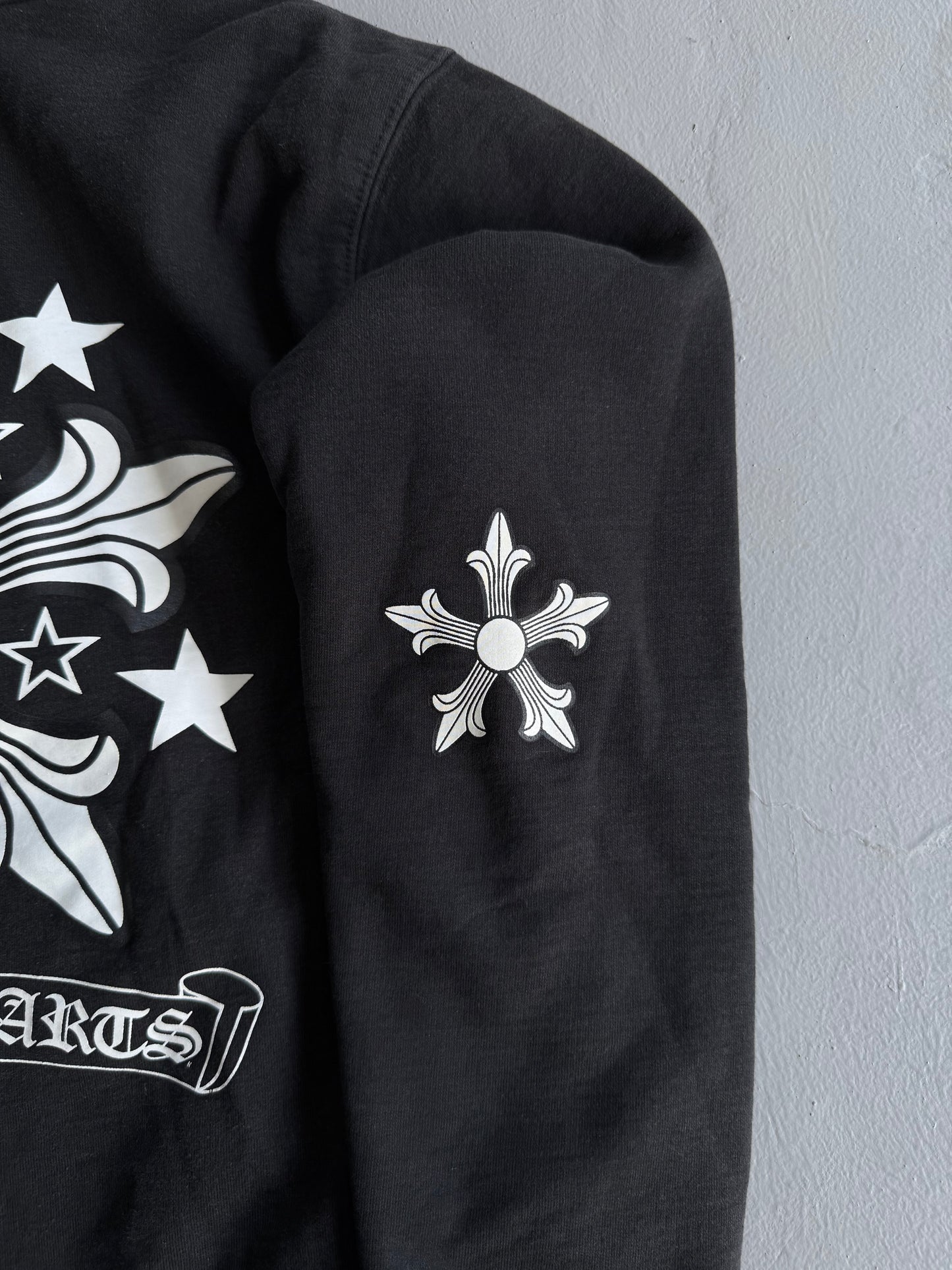 Chrome Hearts ‘Star Logo’ Thermal Zip Hoodie