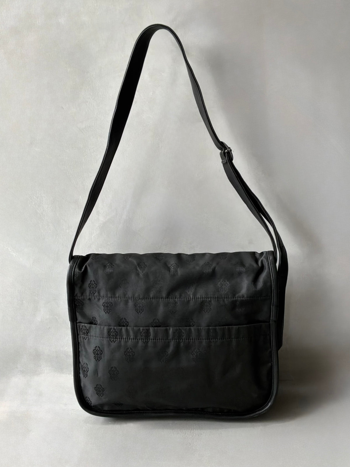 Chrome Hearts Nylon Mono Gunslinger Strap Messenger Bag