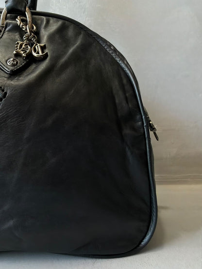 90’s Chrome Hearts Cross Embellished Bowler Bag