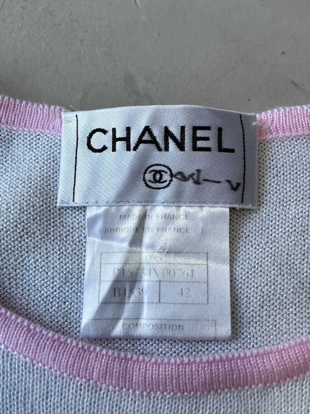2000’s Chanel Knit CC Tank Top