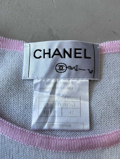 2000’s Chanel Knit CC Tank Top