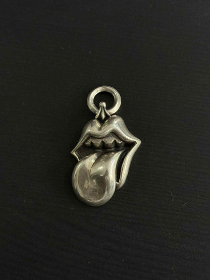 Chrome Hearts x Rolling Stones Lips and Tounge Pendant