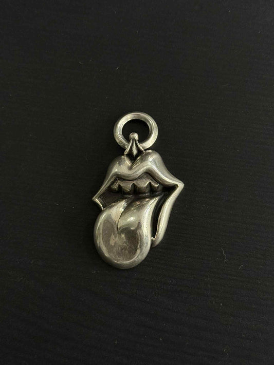 Chrome Hearts x Rolling Stones Lips and Tounge Pendant
