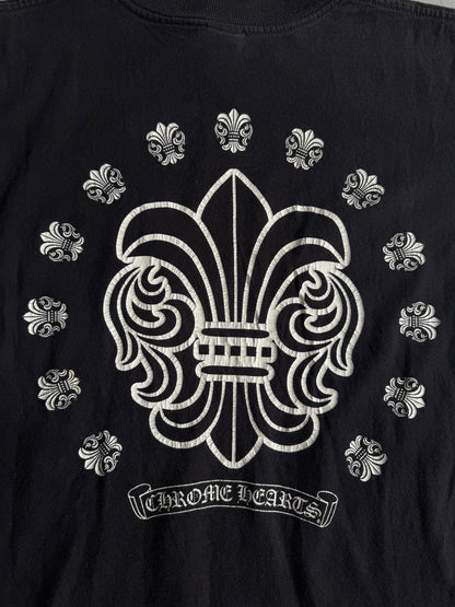 Vintage Chrome Hearts Multiple Fleur Logo Tee