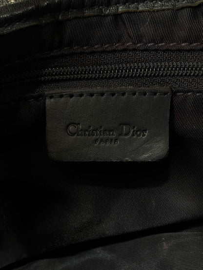 Dior Denim Monogram Saddle Bag
