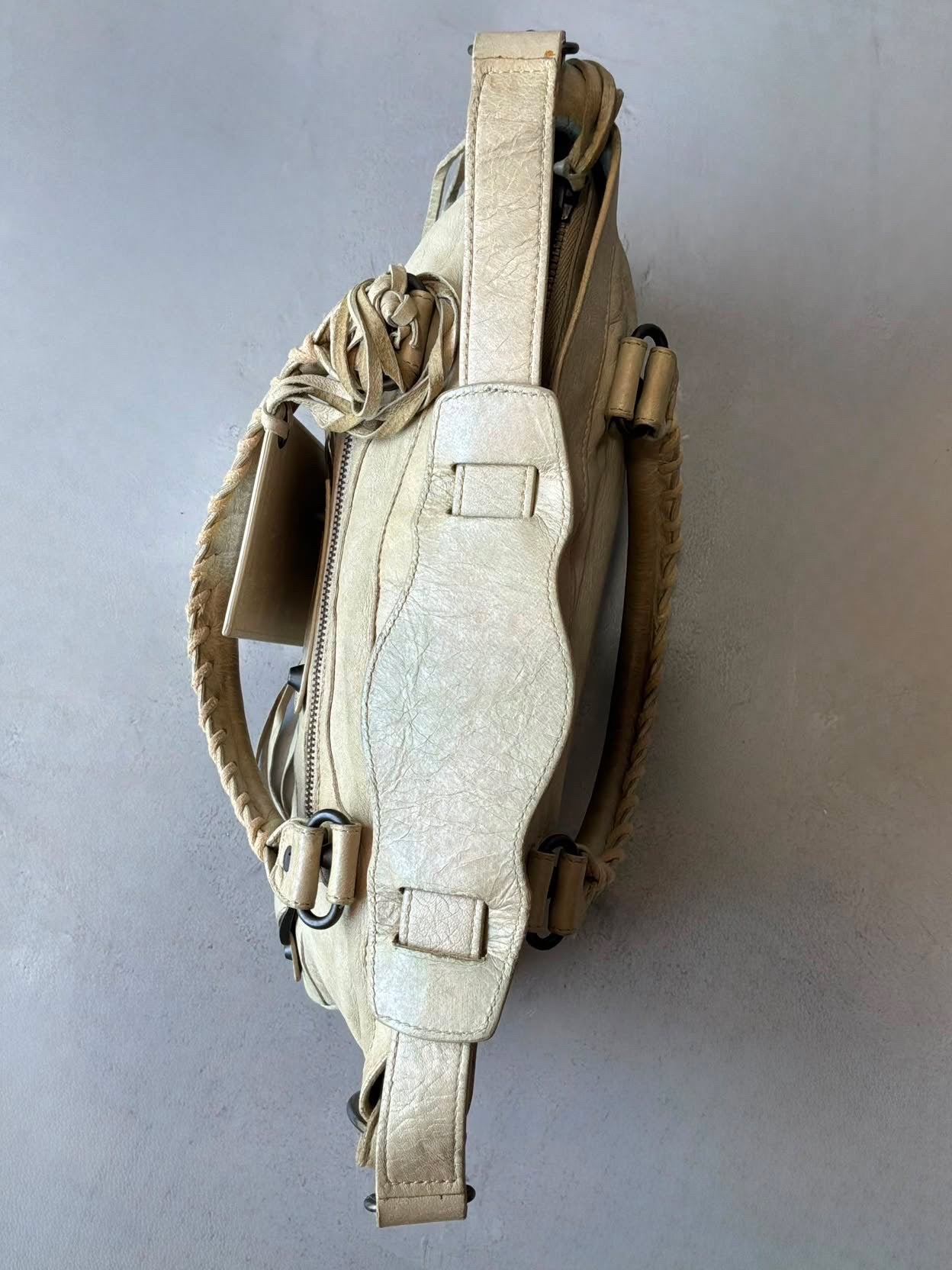 Balenciaga Le First Cream Lambskim Bag