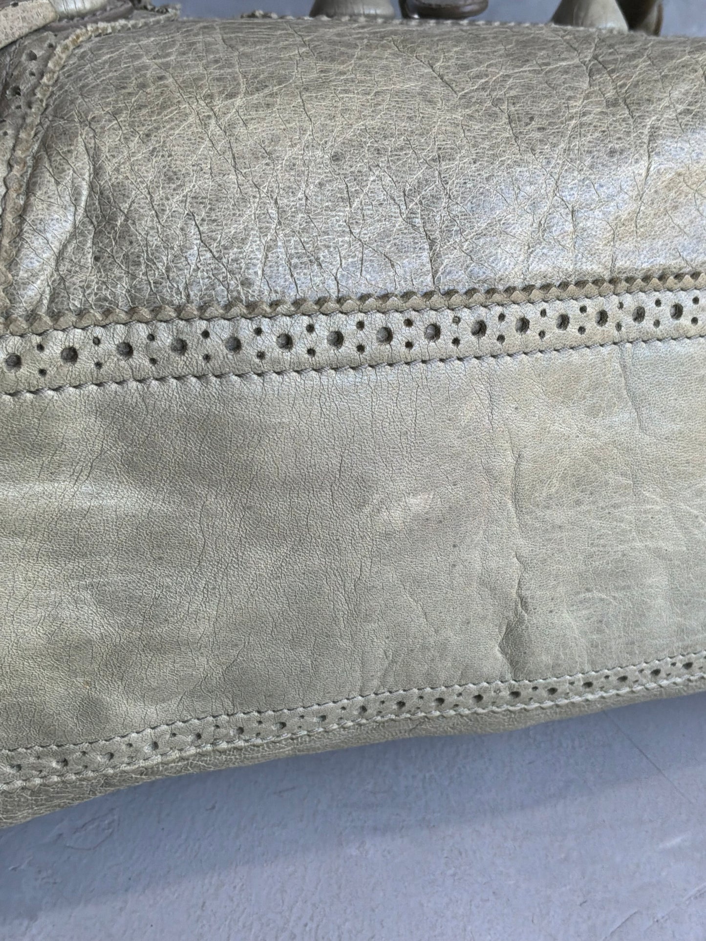 Balenciaga Classic City Giant Studs Beige