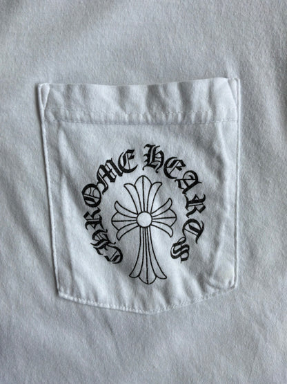 Chrome Hearts Tonal Cross White Tee