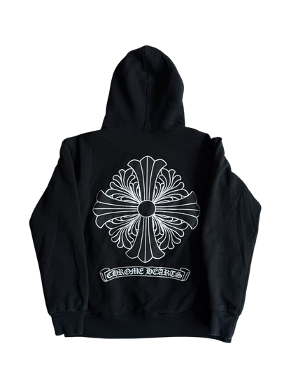 Chrome Hearts ‘Floral Plus’ Thermal Zip Hoodie