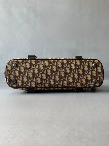 Dior Trotter Leather Boston Bag