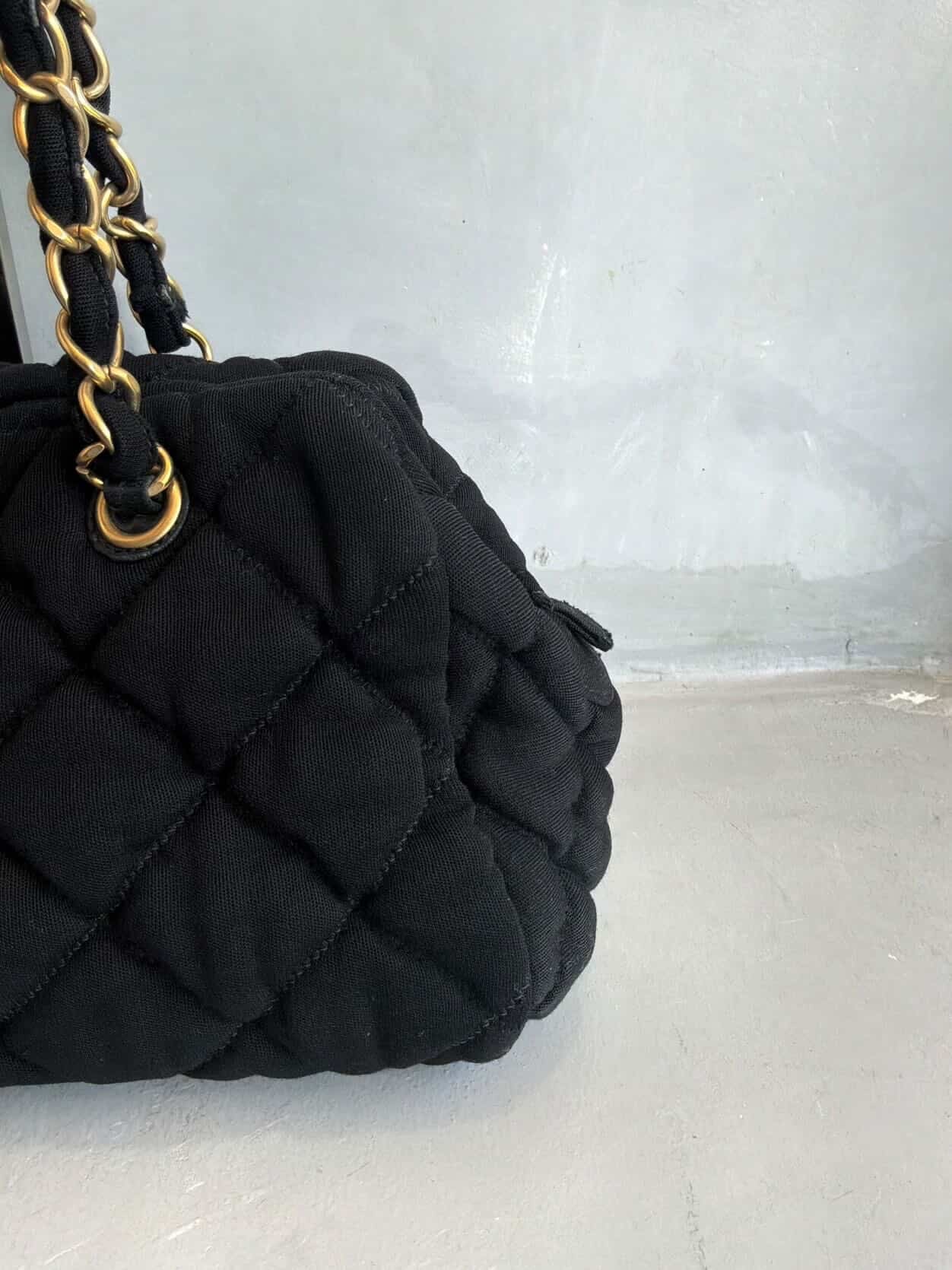 2000’s Chanel Bubble Quilted Chain Shoulder Bag