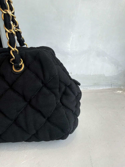 2000’s Chanel Bubble Quilted Chain Shoulder Bag