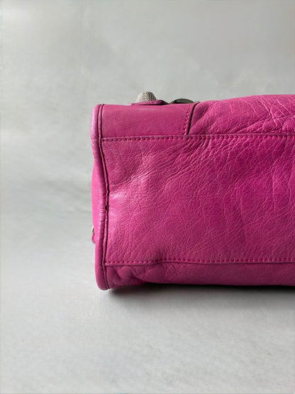 Balenciaga City Giant 21 Purple/Pink Lambskin Bag