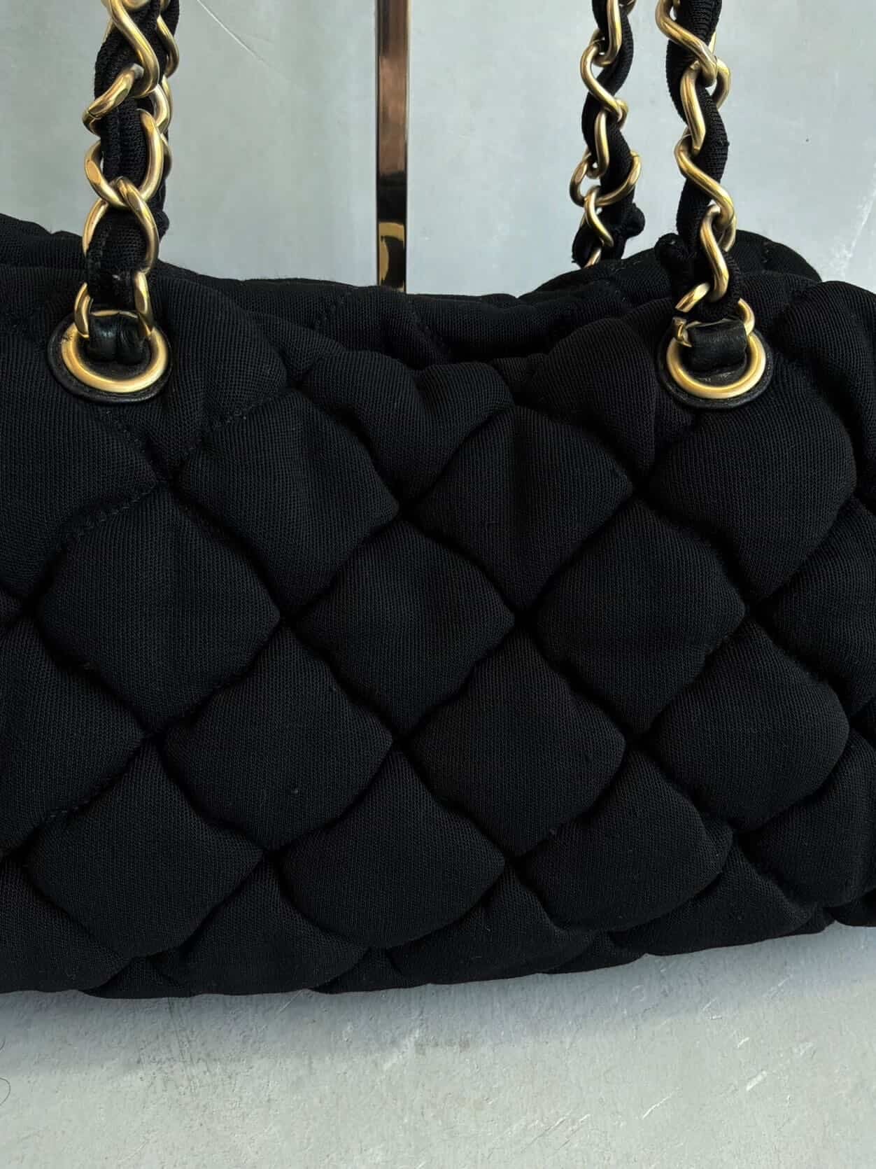 2000’s Chanel Bubble Quilted Chain Shoulder Bag