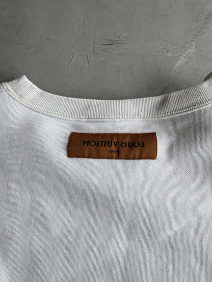 Louis Vuitton Plain White Crewneck