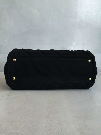 2000’s Chanel Bubble Quilted Chain Shoulder Bag