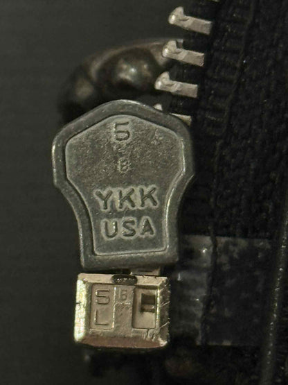 Chrome Hearts 90s Grained Calfskin Fleur De Lis Leather Handbag