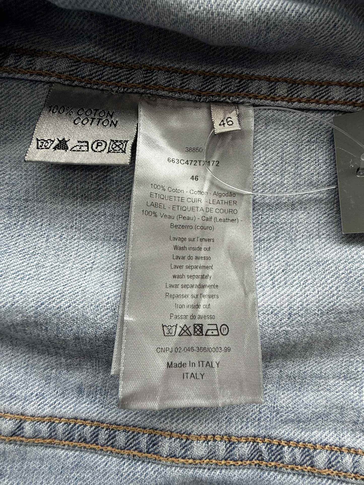 Dior Floral Patch Denim Jacket