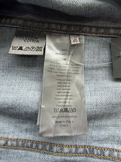 Dior Floral Patch Denim Jacket