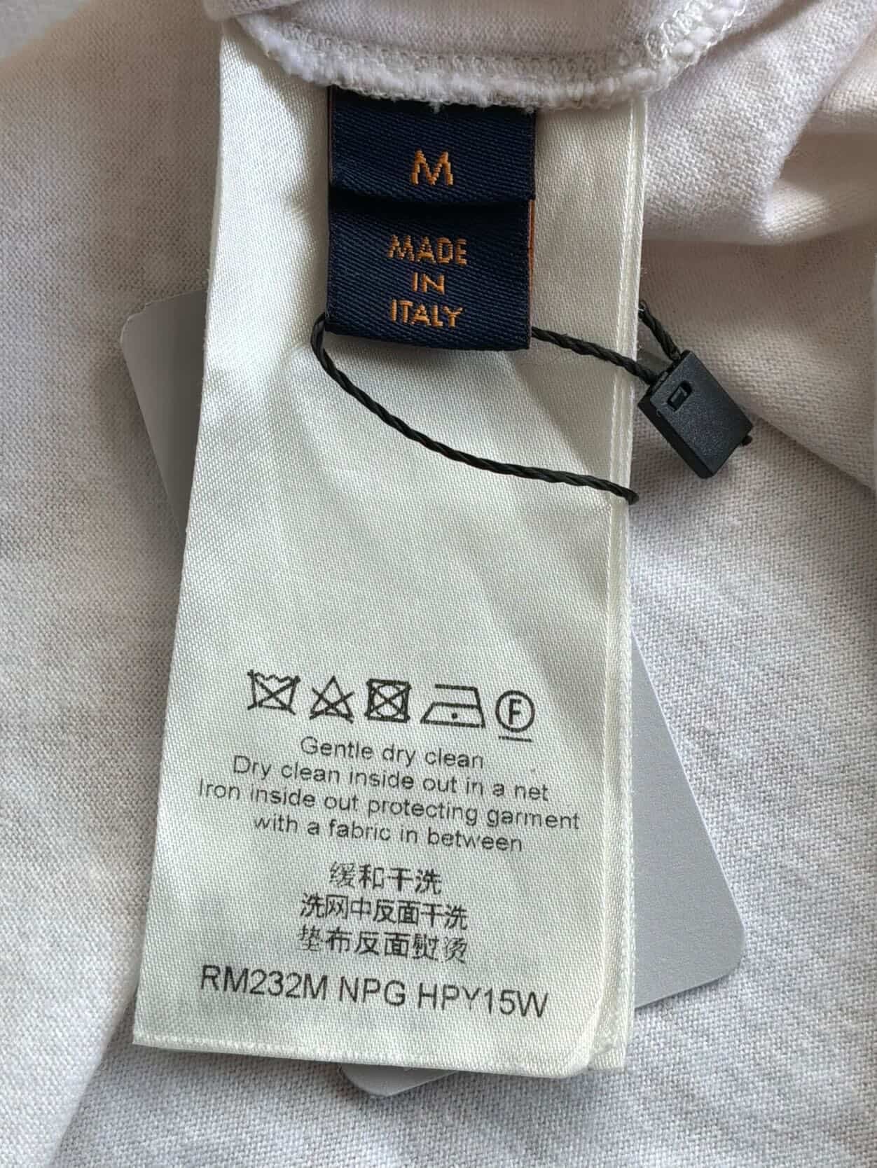 Louis Vuitton White Monogram Tee