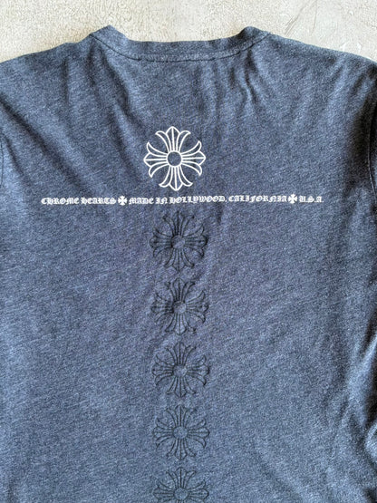 Chrome Hearts Spine Cross Gray Longsleeves