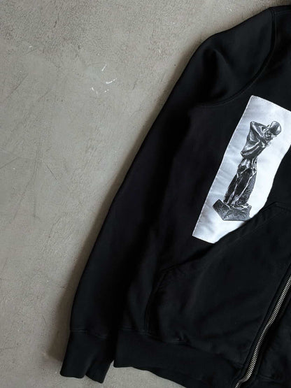 Rick Owens Drkshdw Photo Patch Zip Hoodie