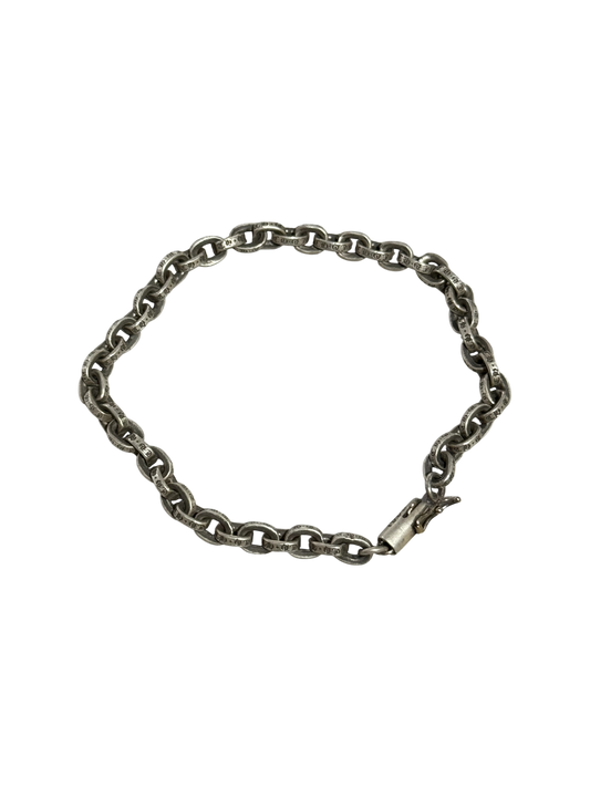 Chrome Hearts 8” Paper Chain Bracelet