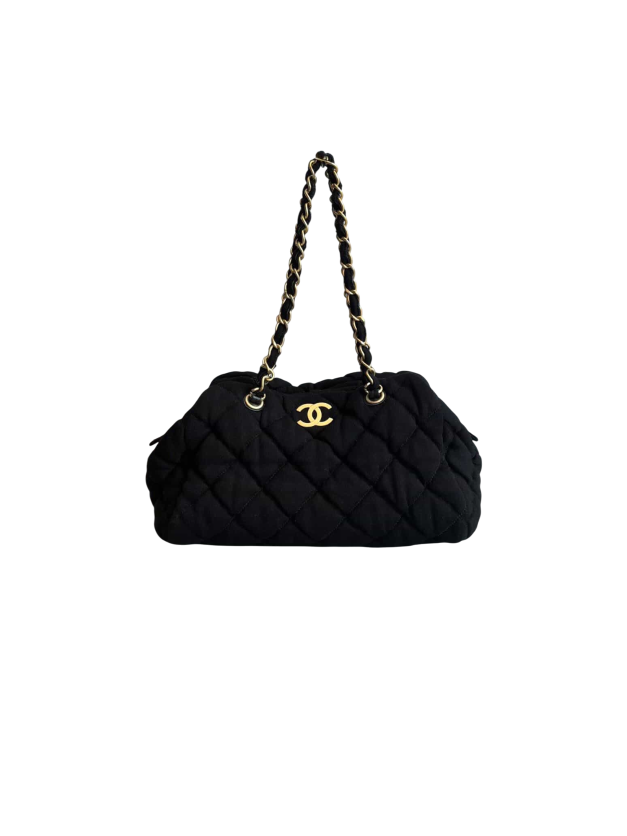 2000’s Chanel Bubble Quilted Chain Shoulder Bag