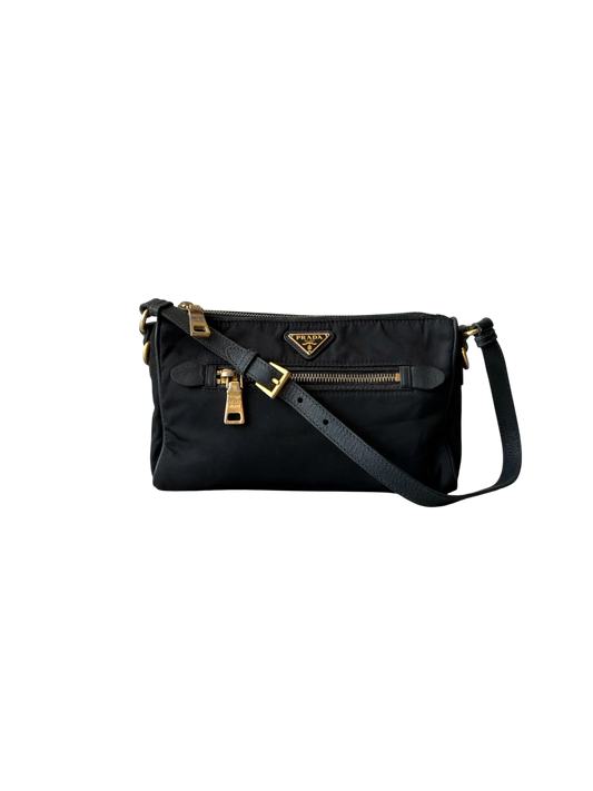 Prada Nylon Pochette Bag