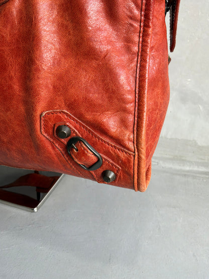 Balenciaga City Orange Classic Bag