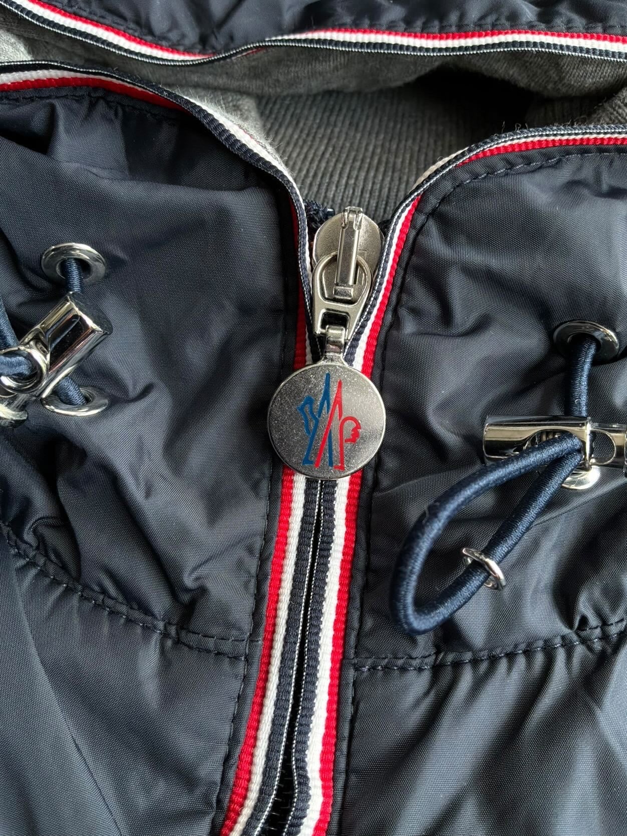 Moncler Nylon Zip Vest Hoodie