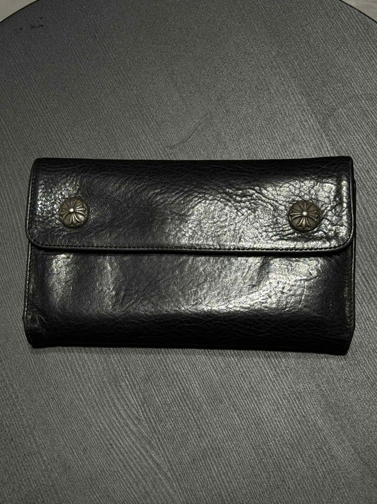 Chrome Hearts Wave Crossball Long Wallet