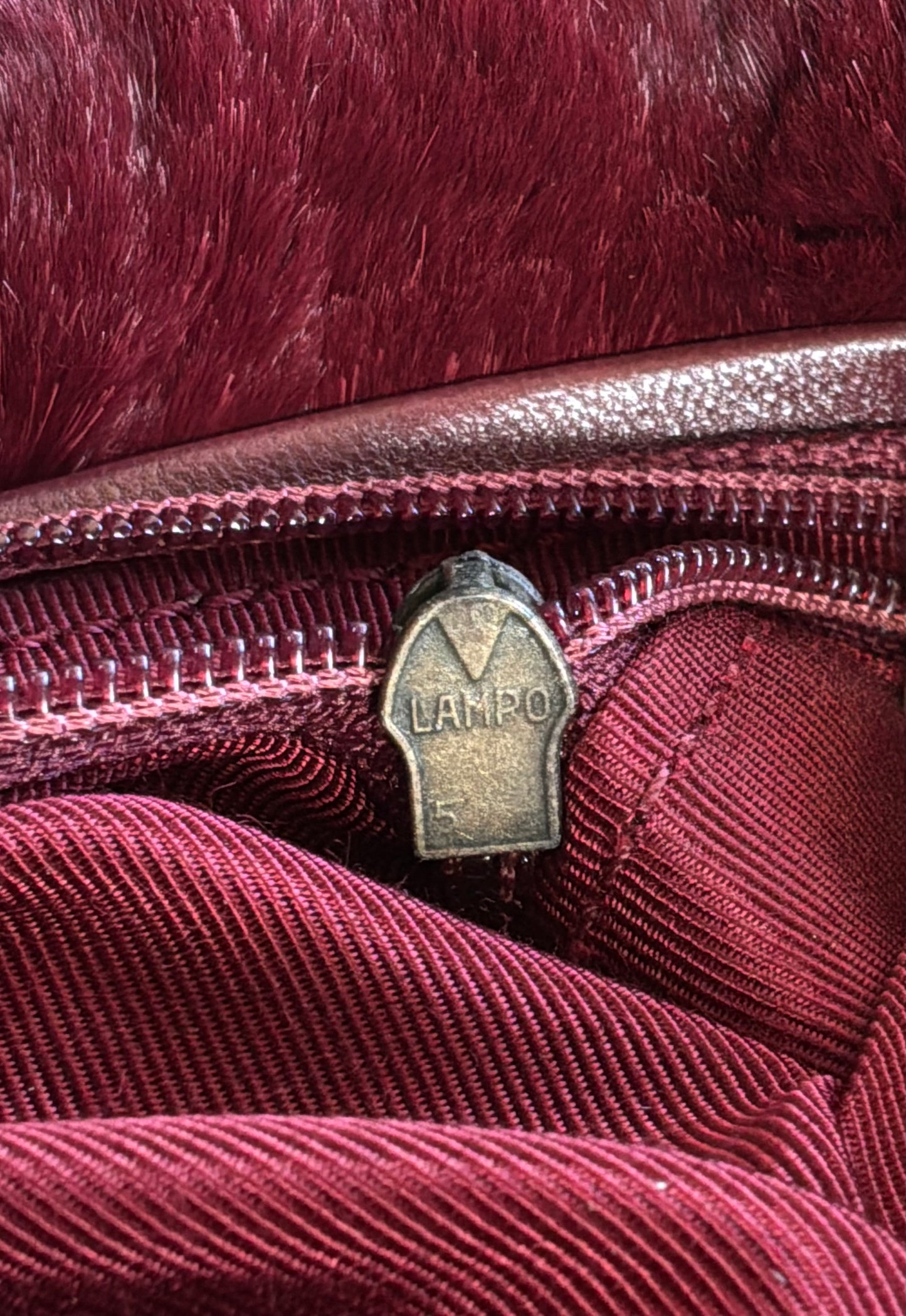 Chanel Vintage Rabbit Fur Shoulder Bag