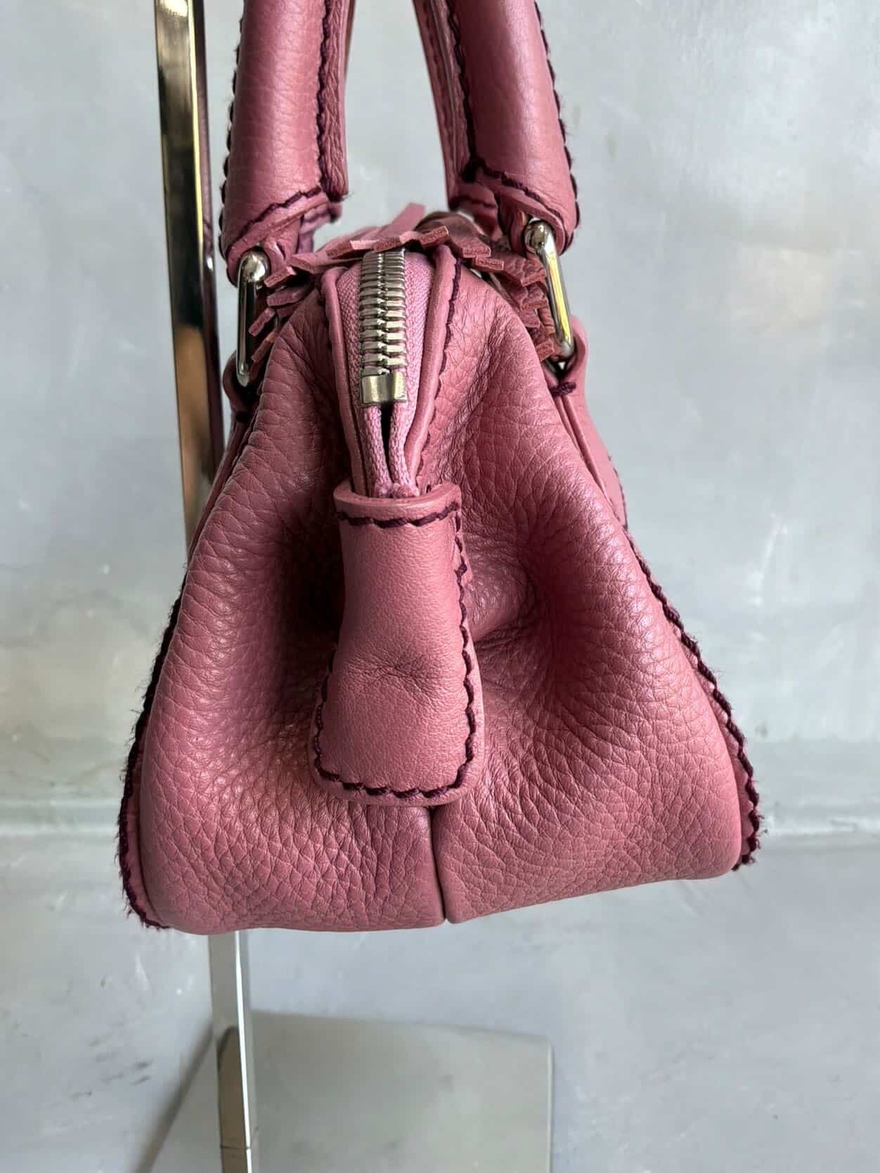 Chanel LAX Tassel Caviar Mini Bowler Bag