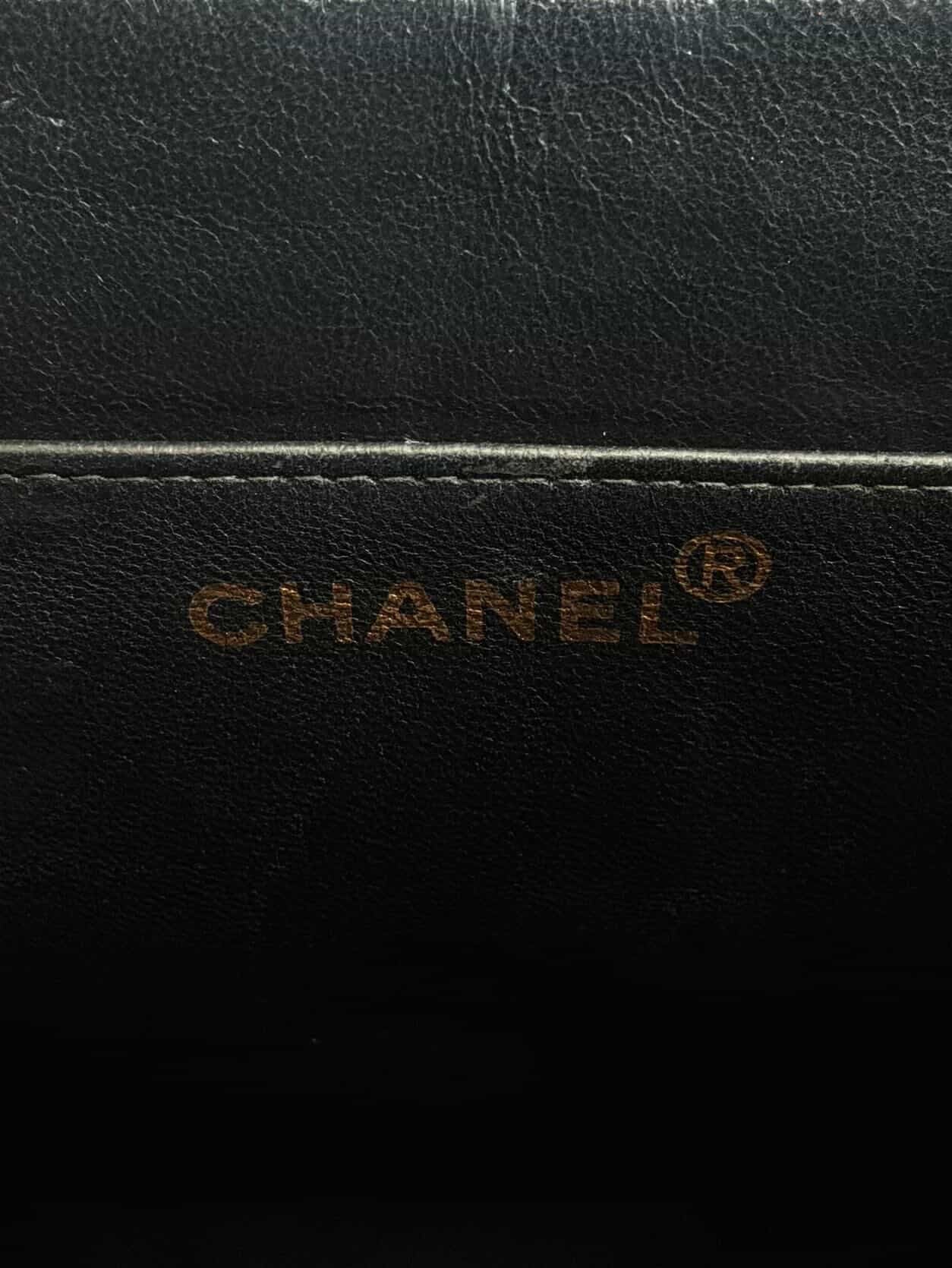 90’s Chanel Patent Leather Briefcase