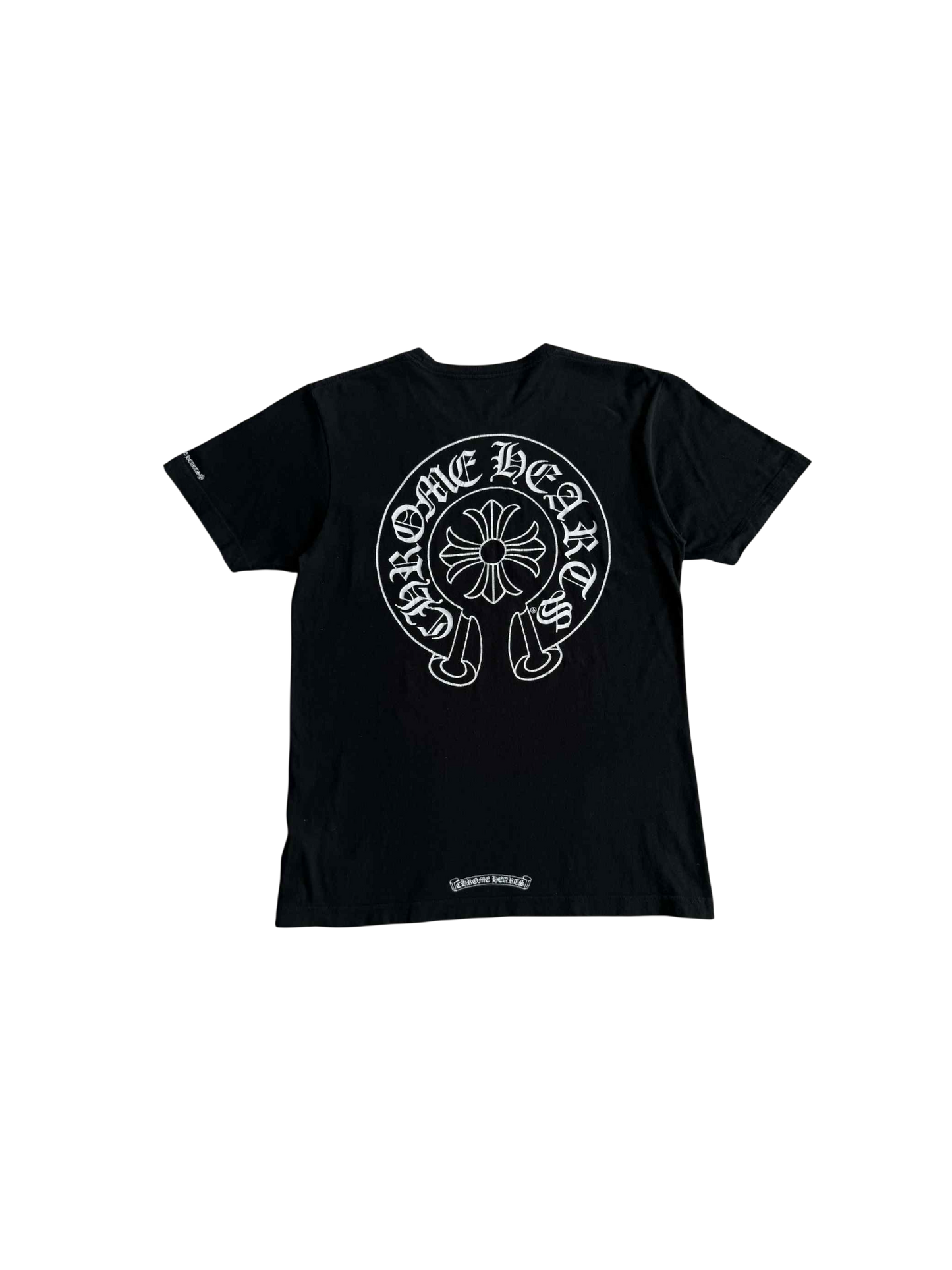 Chrome Hearts Black Horseshoe Design Shirt