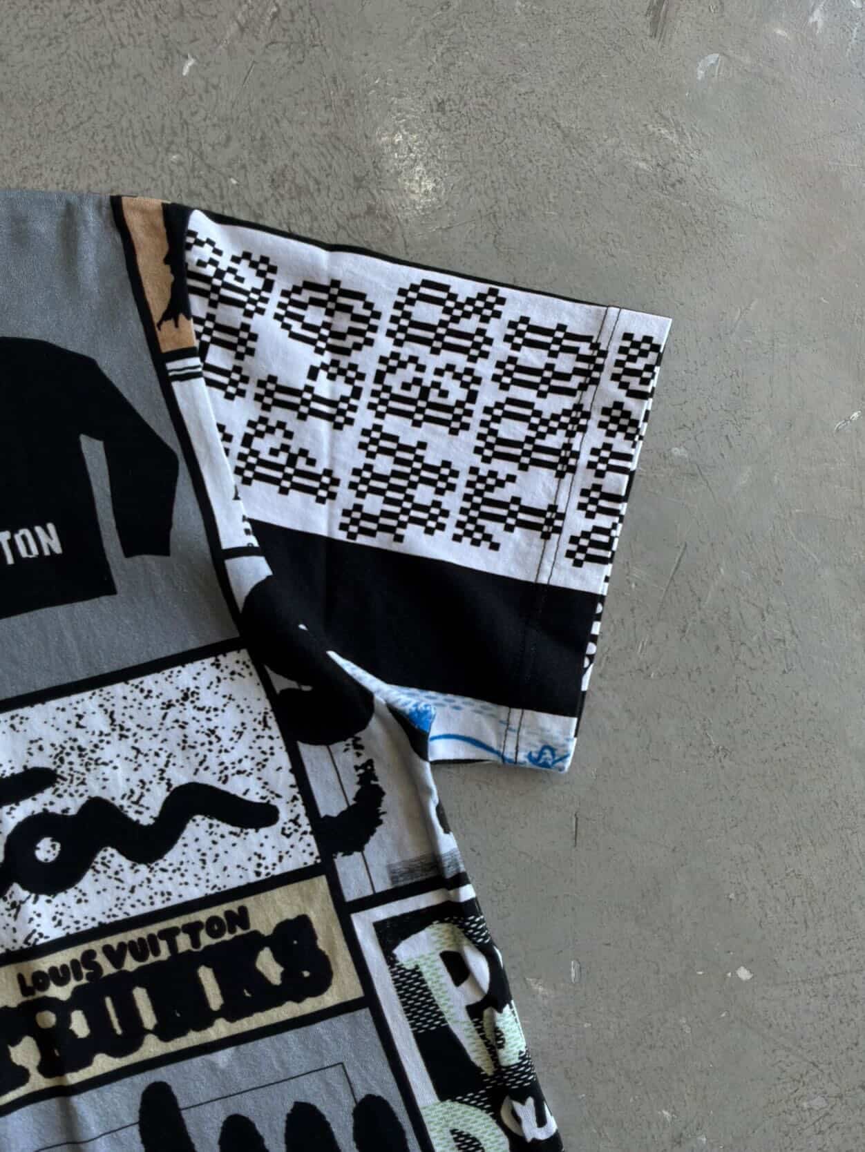 Louis Vuitton Comics All Over Print Tee