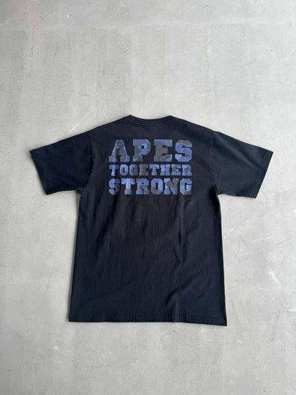 Bape Ape’s Together Strong Camou Black Shirt